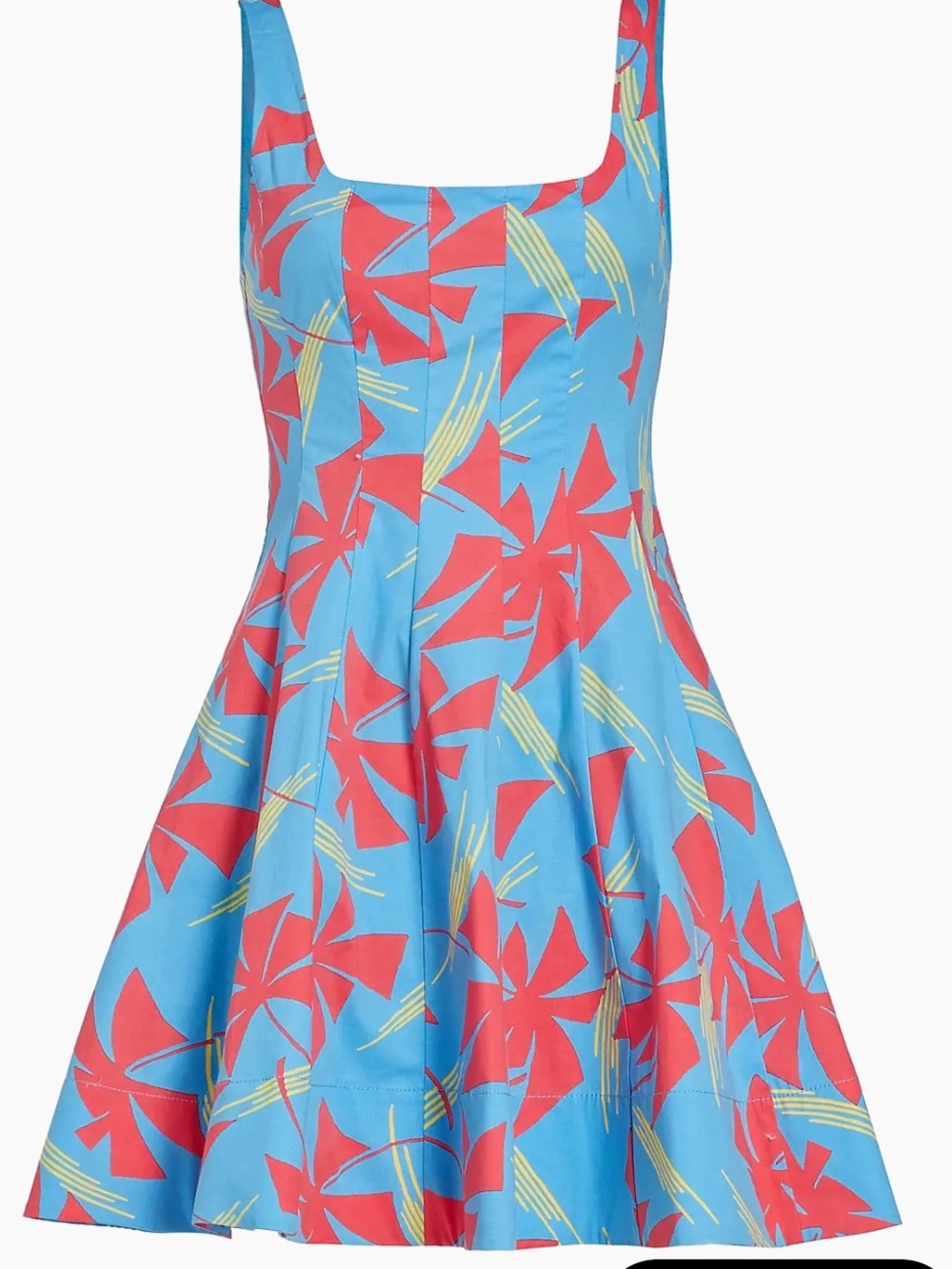 NWOT STAUD size 8 Wells pinwheel mini dress